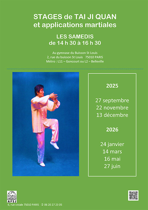 Stage de Tai Chi Chuan